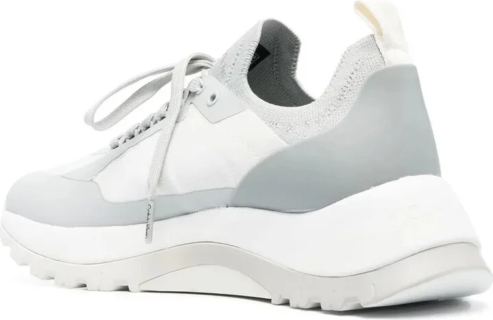 Panelled Low-Top Sneakers - Image 3