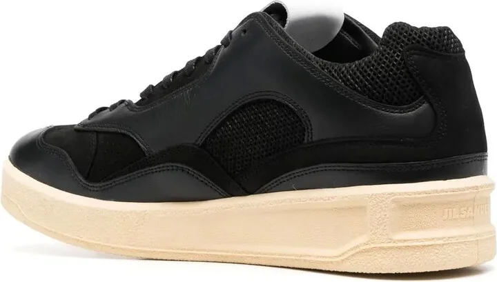 Panelled Low-Top Sneakers - Image 3
