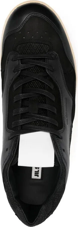 Panelled Low-Top Sneakers - Image 4