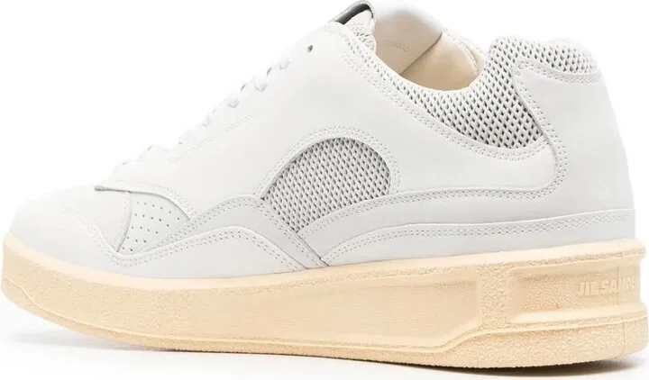 Panelled Low-Top Sneakers - Image 3