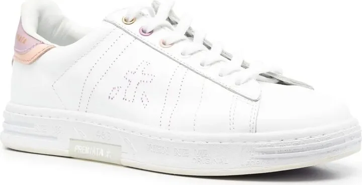 Panelled Low-Top Sneakers - Image 2