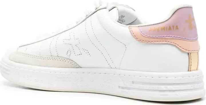 Panelled Low-Top Sneakers - Image 3
