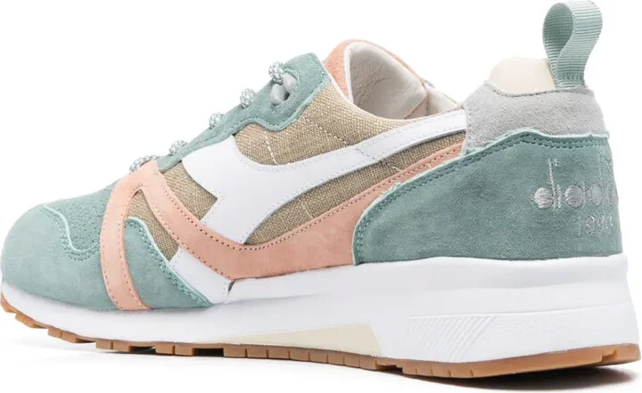 Panelled Low-Top Sneakers - Image 3