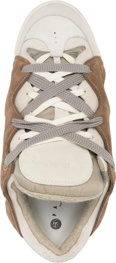 Panelled Low-Top Sneakers - Image 4