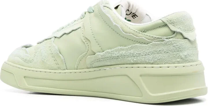 Panelled Low-Top Sneakers - Image 3