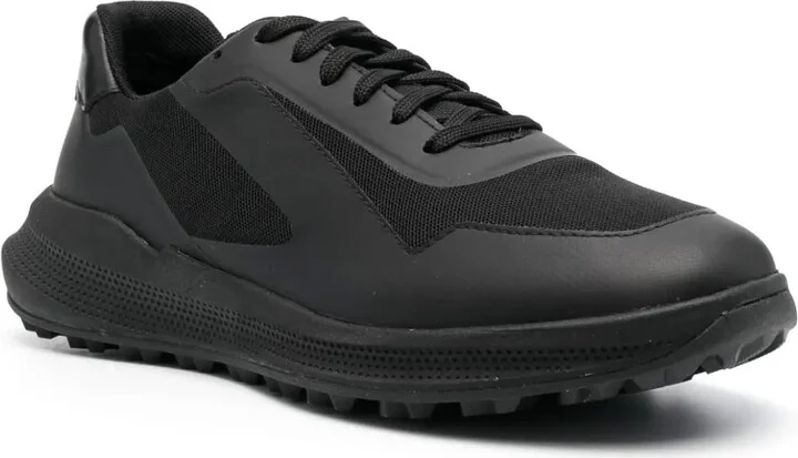 Panelled Low-Top Sneakers - Image 2