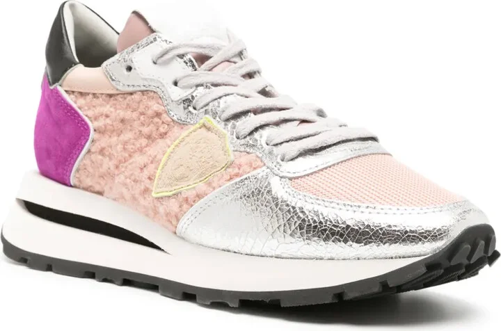 Panelled Low-Top Sneakers - Image 2