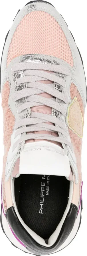Panelled Low-Top Sneakers - Image 4