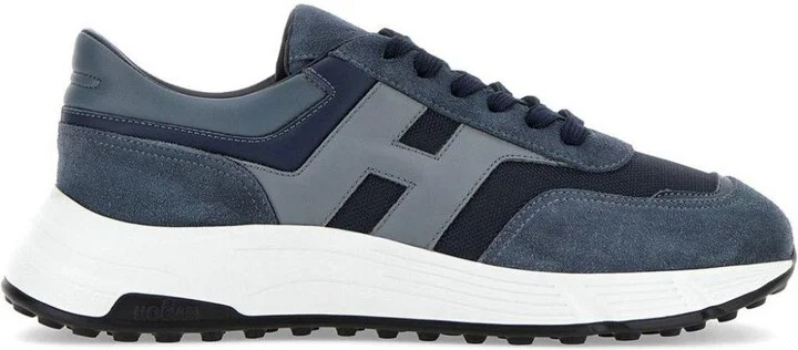 Panelled Low-top Sneakers