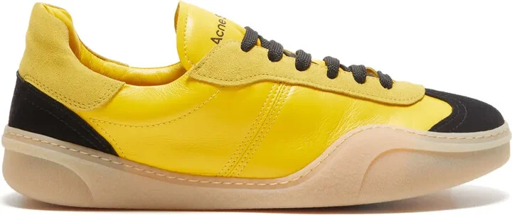 Panelled Low-Top Sneakers