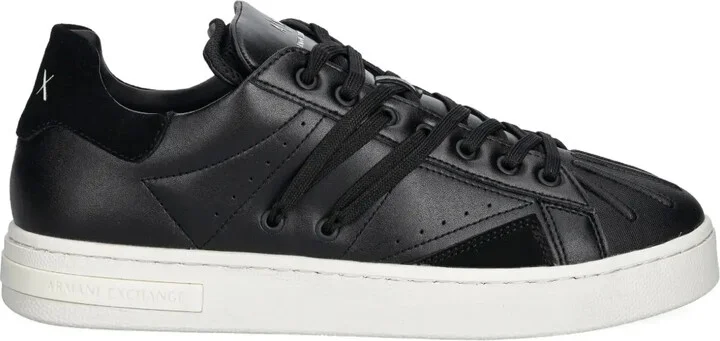 Panelled Low-Top Sneakers
