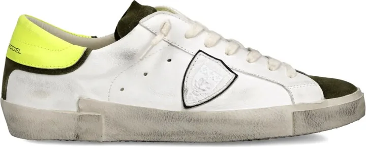 Panelled Low-Top Sneakers