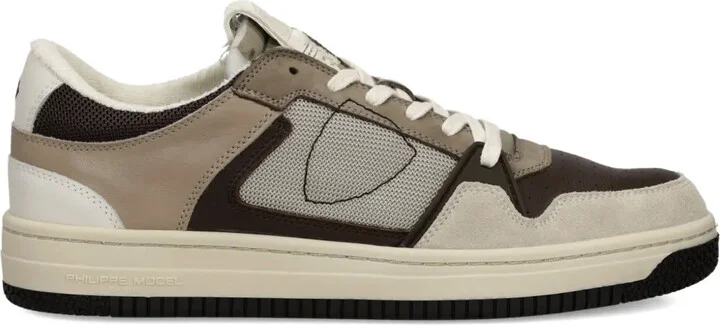 Panelled Low-Top Sneakers