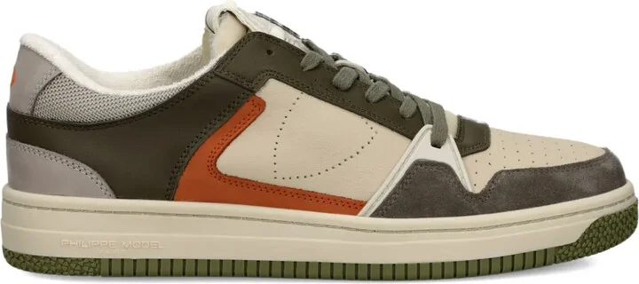 Panelled Low-Top Sneakers