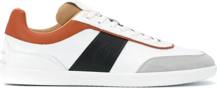 Panelled Low-Top Sneakers