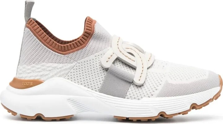 Panelled Low-Top Sneakers