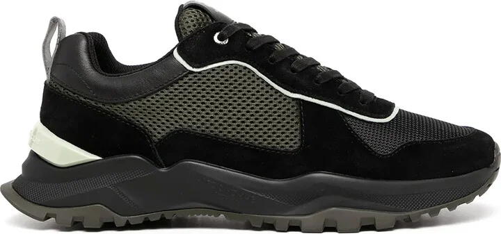 Panelled Low-Top Sneakers