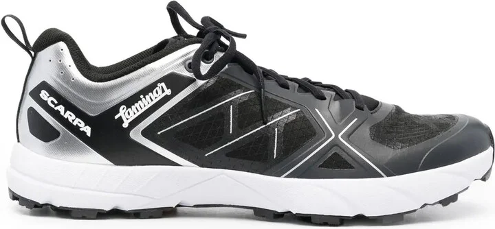 Panelled Low-Top Sneakers