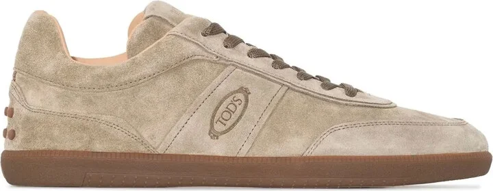 Panelled Low Top Sneakers