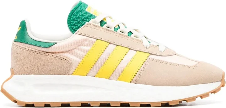 Panelled Low-Top Sneakers