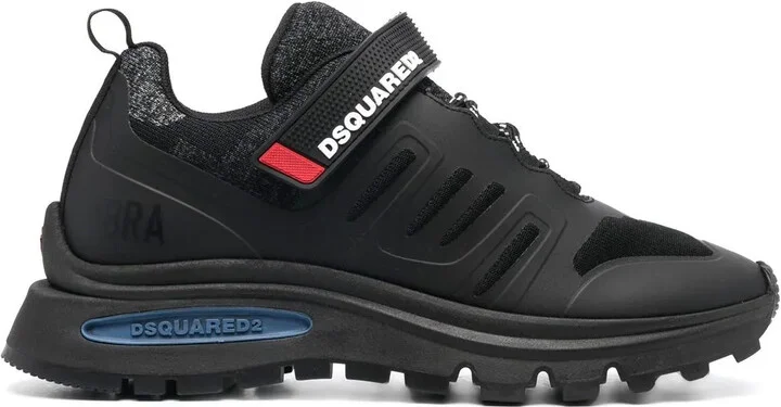 Panelled Low-Top Sneakers