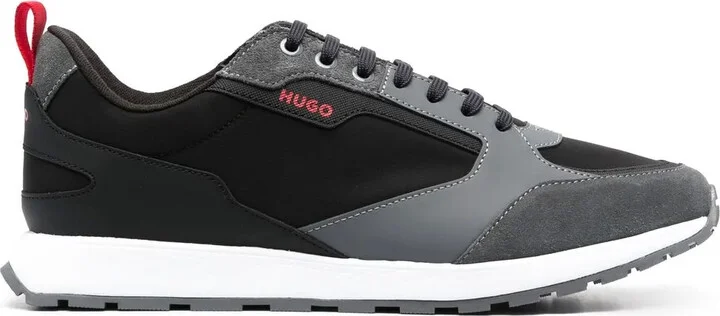Panelled Low-Top Sneakers