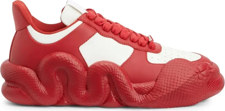 Panelled Low-Top Sneakers