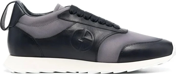 Panelled Low-Top Sneakers
