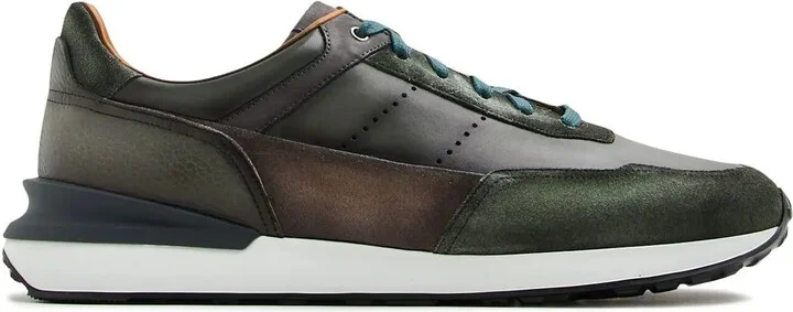 Panelled Low-Top Sneakers
