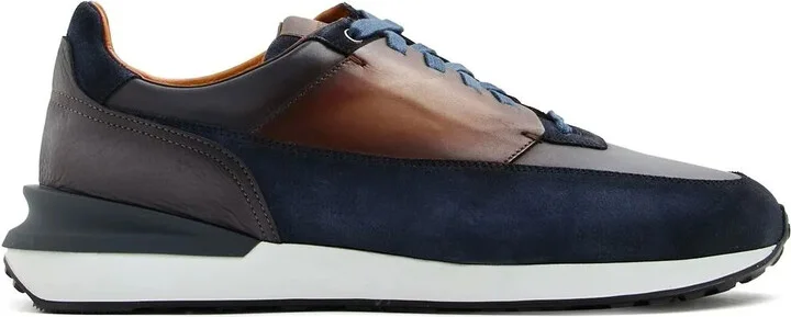 Panelled Low-Top Sneakers