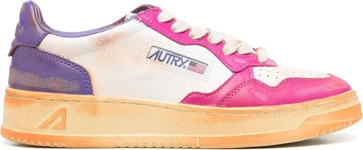Panelled Low-Top Sneakers