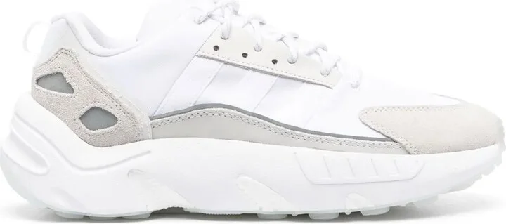 Panelled Low-Top Sneakers