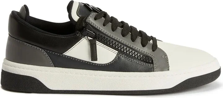 Panelled Low-Top Sneakers