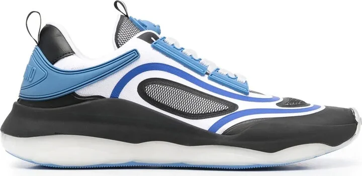 Panelled Low-Top Sneakers