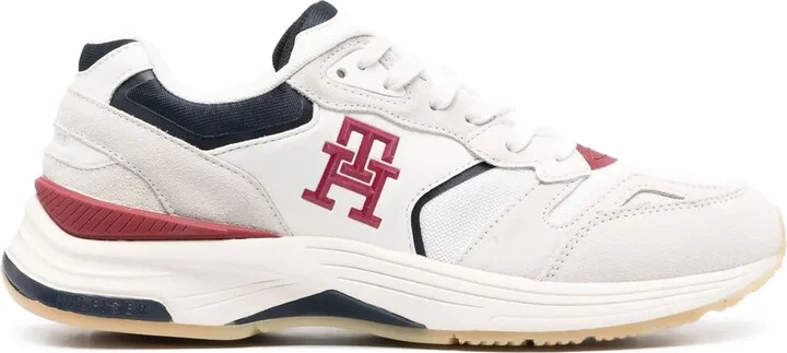 Panelled Low-Top Sneakers