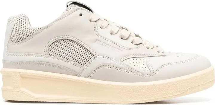 Panelled Low-Top Sneakers