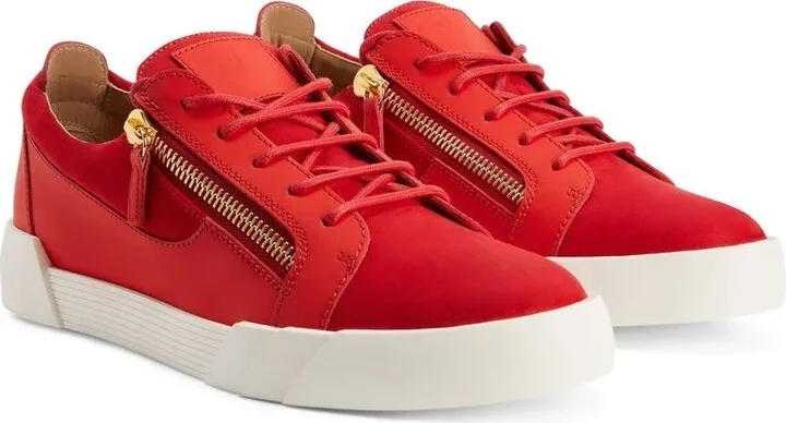Panelled Low Top Sneakers