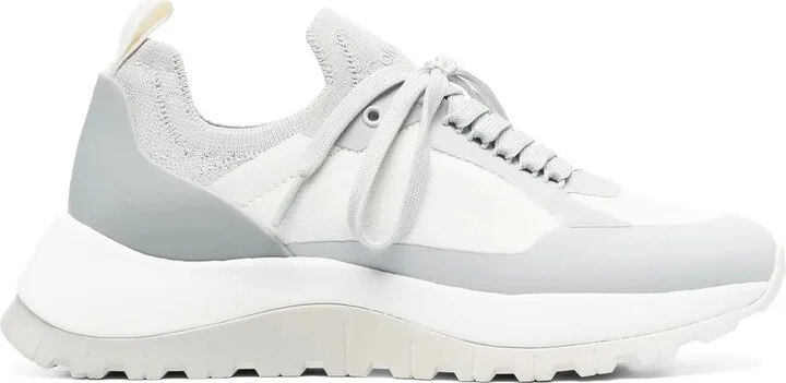Panelled Low-Top Sneakers