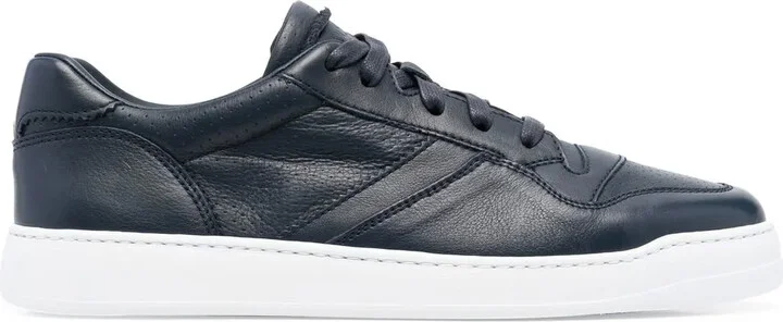 Panelled Low-Top Sneakers