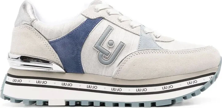 Panelled Low-Top Sneakers