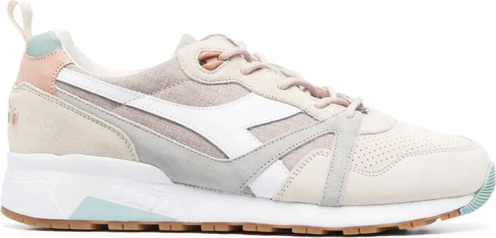 Panelled Low-Top Sneakers