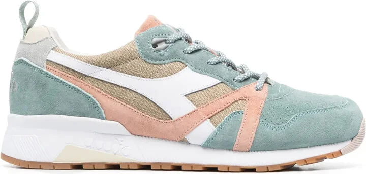 Panelled Low-Top Sneakers