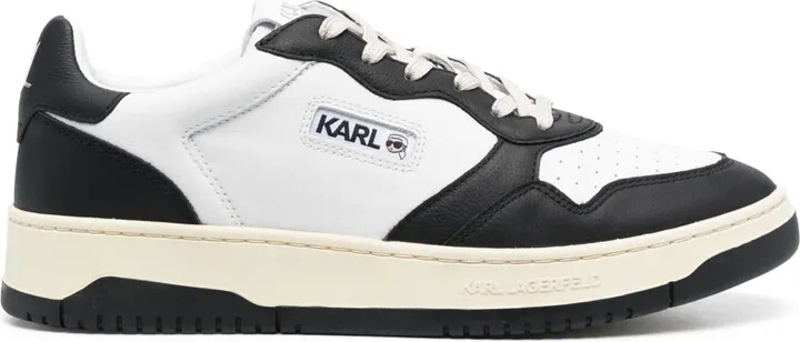 Panelled Low-Top Sneakers