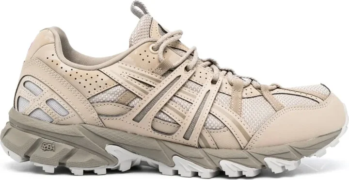 Panelled Low-Top Sneakers