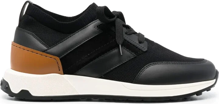Panelled Low-Top Sneakers