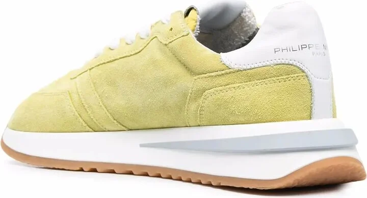 Panelled Low-Top Suede Sneakers - Image 3