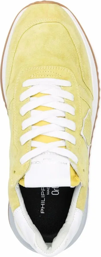 Panelled Low-Top Suede Sneakers - Image 4