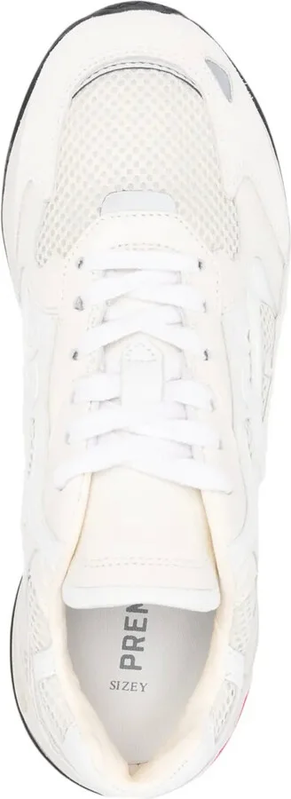 Panelled-Mesh Low-Top Sneakers - Image 4