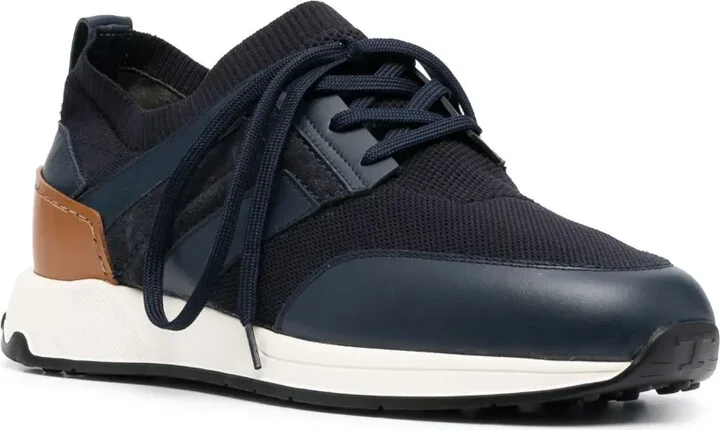 Panelled Mesh Low-Top Sneakers - Image 2