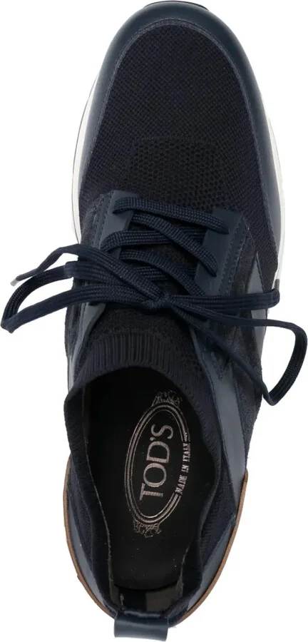 Panelled Mesh Low-Top Sneakers - Image 4